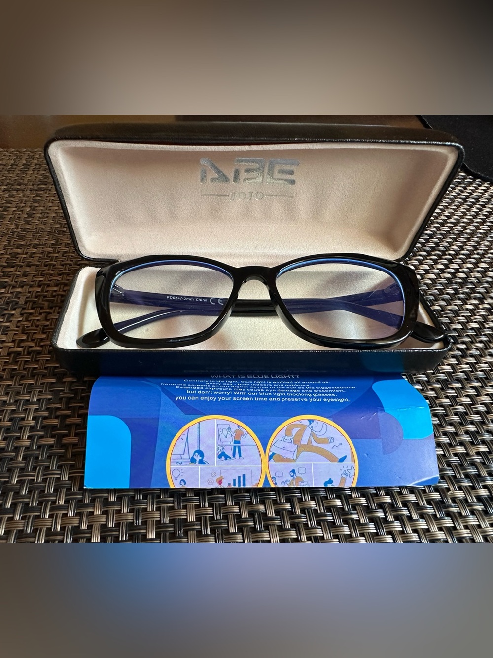 Bluelight Glasses w/ Black Frame New